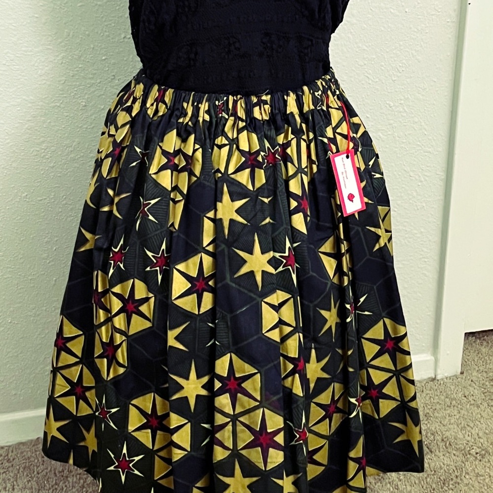 Authentic African mud cloth full handcrafted muti-colored skirt.